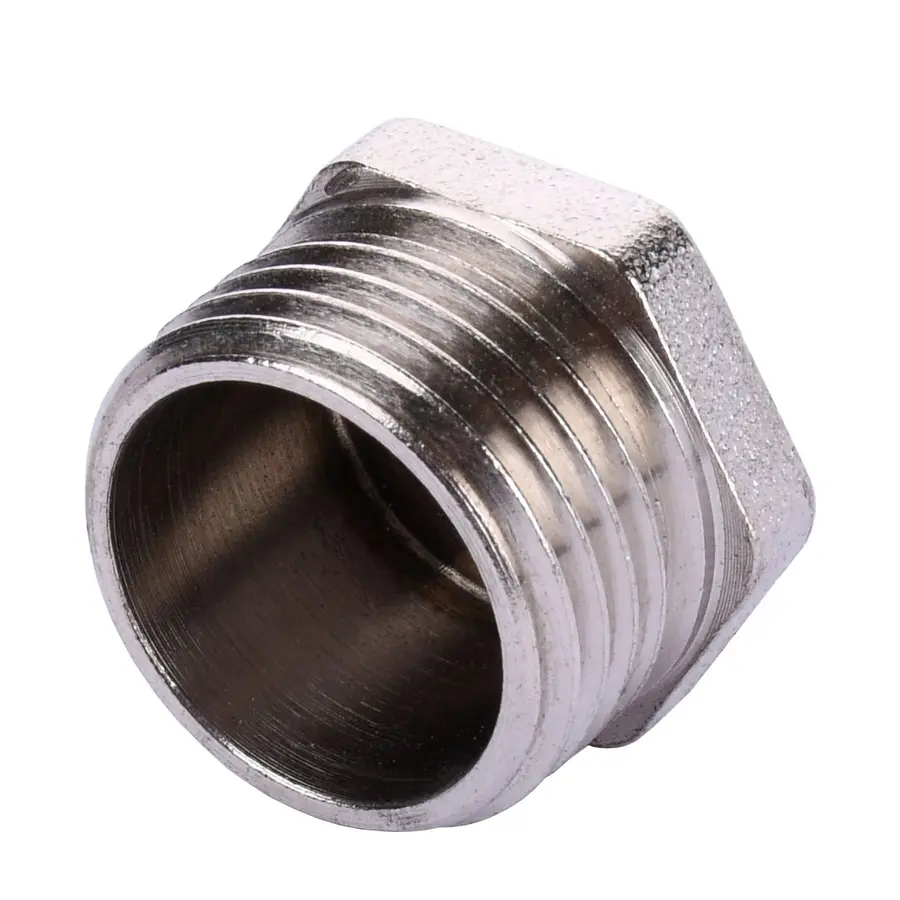 Заглушка никель 1 "Внешняя под пломбу Ni 08767