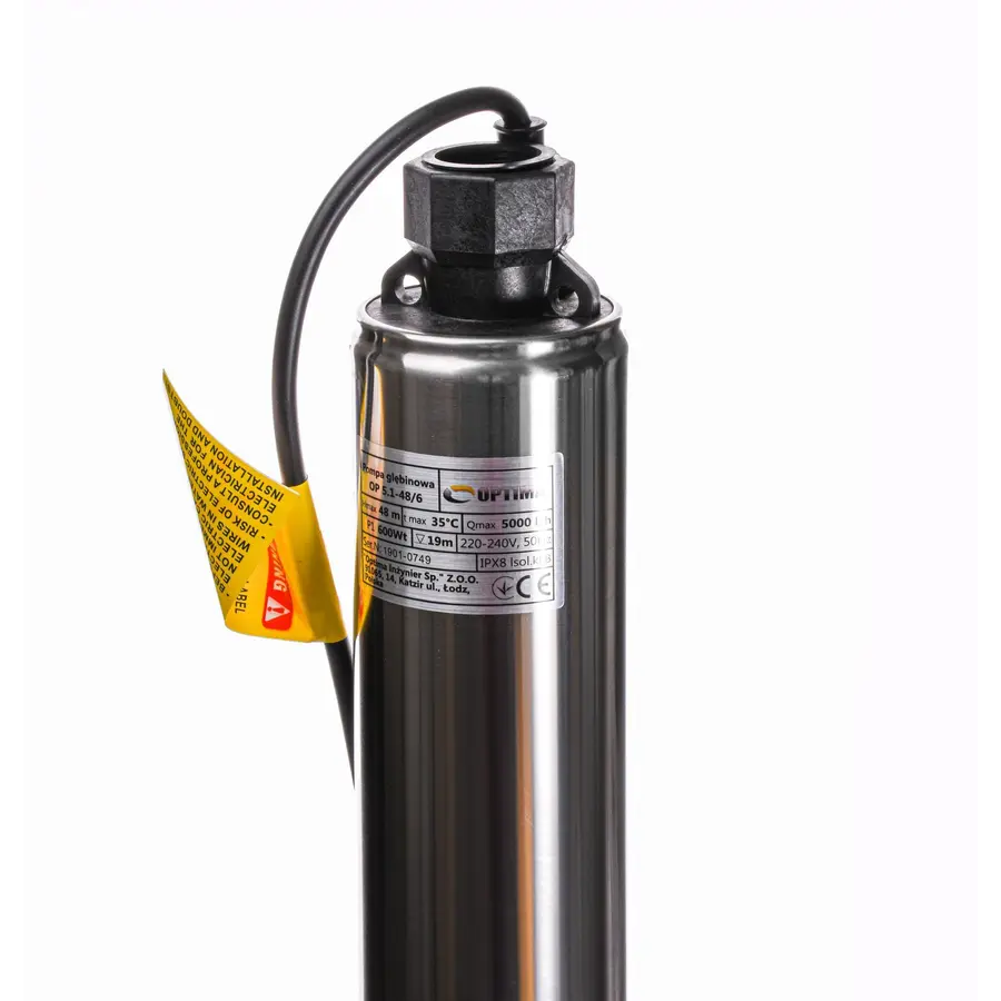 Насос колодязний OPTIMA OP 5,1 - 48/6 0,6кВт
