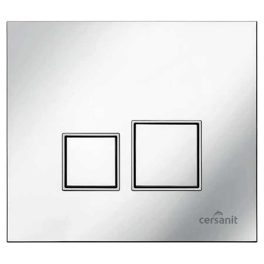 Кнопка Cersanit TARGET SQUARE хром блиск