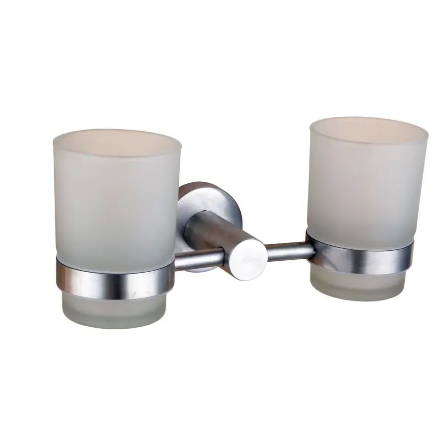 Стакан подвійний Globus Lux SS 8428 SUS304