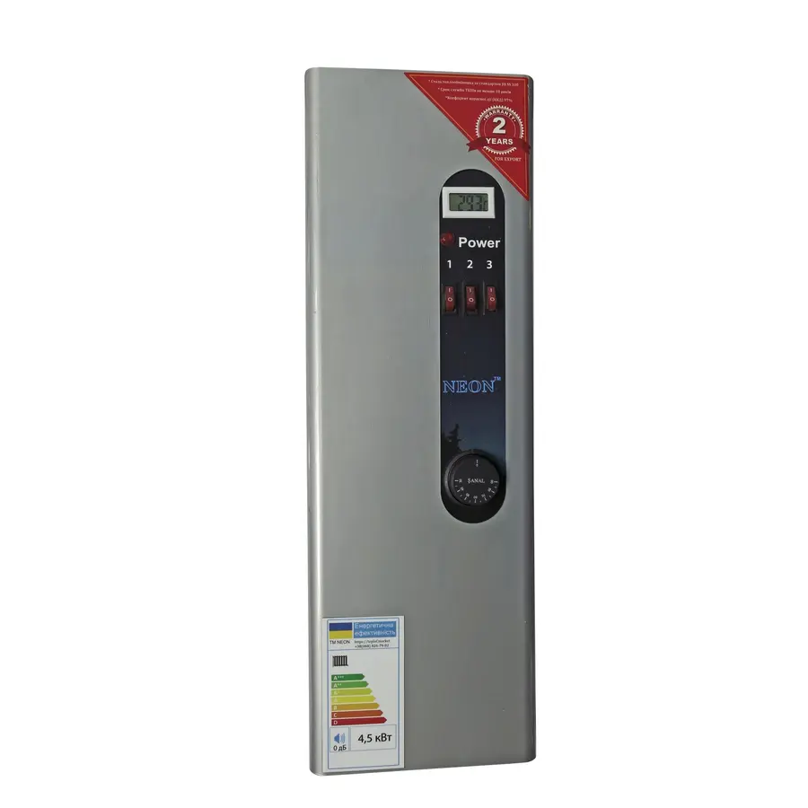 Електричний котел NEON WCS 12,0 кВт 380 В, модульний контактор