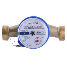Лічильник холодної води ECOSTAR DN20 3/4" L110 E-C 4,0