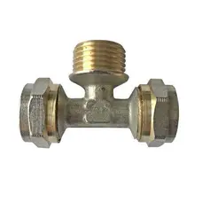 Трійник із зовнішньою різьбою NTM NF-1019 20х3/4″х20