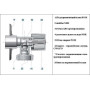 Кран шаровой угловой ARCO 1/2 "х 3/4" DEF728P AntiLime