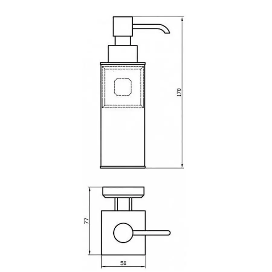 Дозатор жидкого мыла Perfect Sanitary Appliances КВ 9932