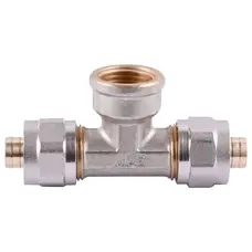 Трійник із внутрішньою різьбою APE ITALY 732 L 16x1/2″x16