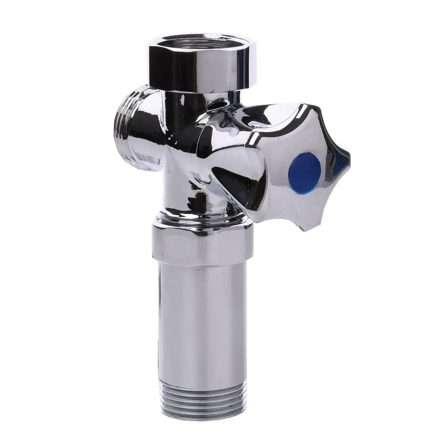 Кран вентильний для пральної машини Q PROFESSIONAL 3/4″x3/4″x3/4″ з подовжувачем NV-QP170