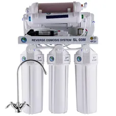 Система зв. осмосу Bio+ systems (мембр.Filmtec, вир. США), насос, мін-р, RO-75-SL03М