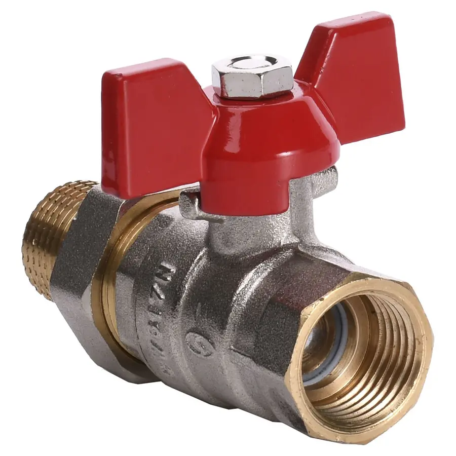 Кран шаровый с американкой SOLOMON 1/2 "УСИЛЕННЫЙ 0021042