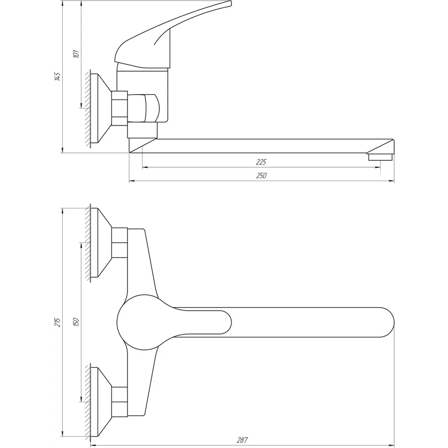 Змішувач для кухні Globus Lux Solly GLSO-0104