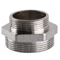 Ніпель редукційний нікельований 2″ЗР х 1 1/2″ЗР штампований А0545А(нк) VA Ніпель редукційний нікельований 2″ЗР х 1 1/2″ЗР штампований А0545А(нк) VA