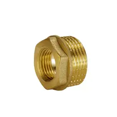 Футорка латунна 1/2″ЗР х 1/4″ВР штампована А0723А VA