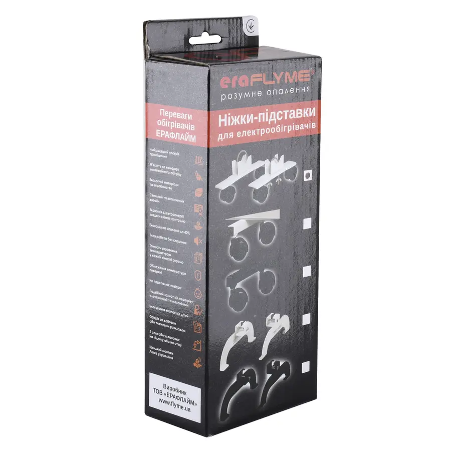 Колеса для радіаторів EF-LR (комплект) ERAFLYME білі