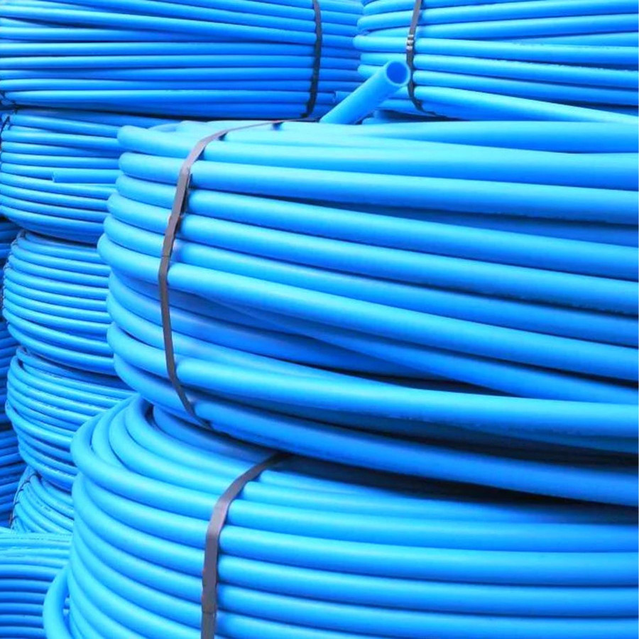 Труба ПЭ EKO-MT для водоснабжения (синяя) ф 50x3.7мм PN 10 (Польша) труба ПЭ VSplast питьевая ф 20x1.8 мм PN 10 (100 м)