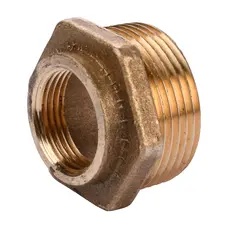 Футорка латунна 1 1/4″ЗР х 3/4″ВР штампована А0711А VA