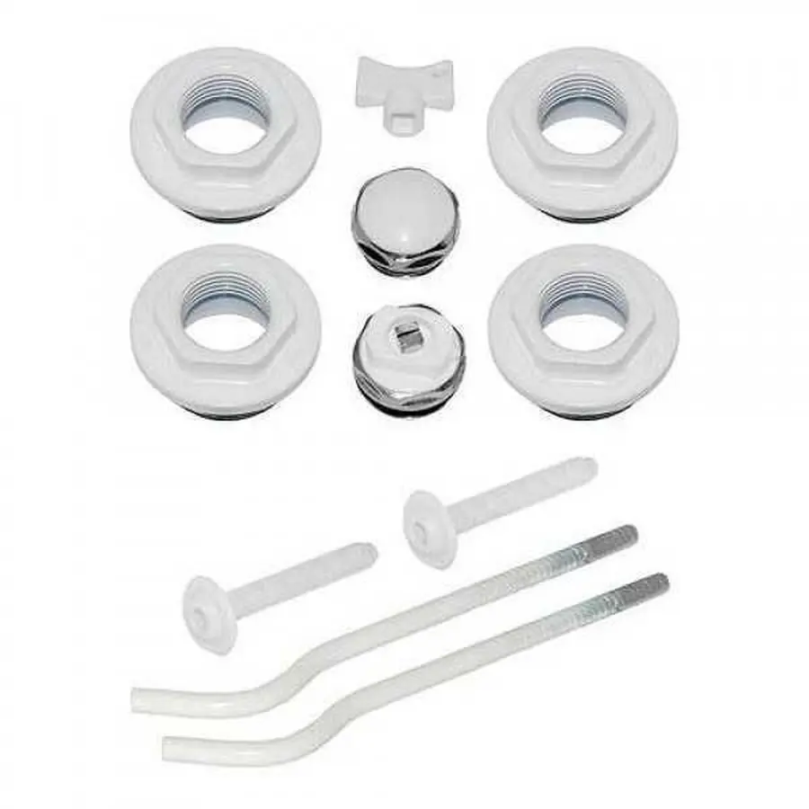 Комплект футорок секційного радіатора RADIATORI2000 10610012MS ITALY 1/2" з 2-кронштейнами