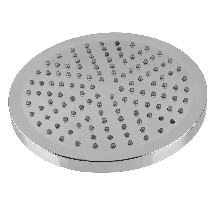 Душевая лейка Globus Lux SD-0250 ТРОПИК, пластик, Круглая, Хром, D250мм, в коробке