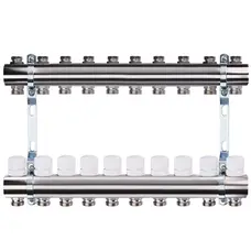 Коллектор с регуляторами и креплением ECO001B 1 "x10