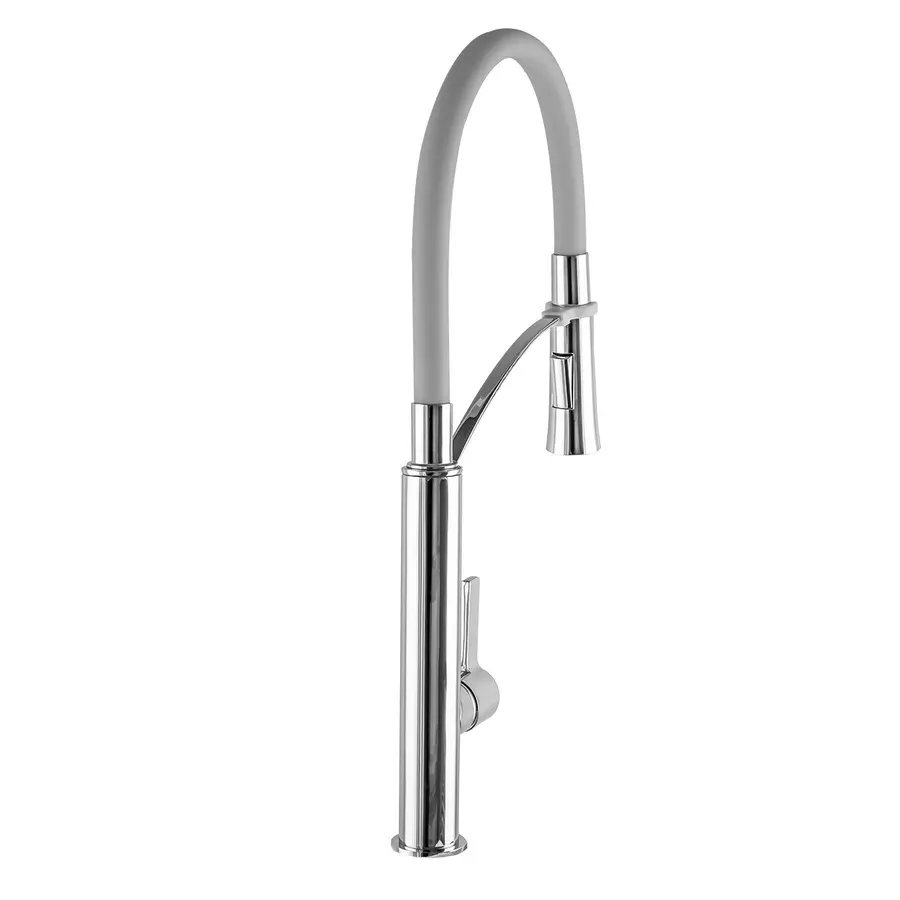 Смеситель для кухни TOPAZ SARDINIA TS 8817-H23-W-S