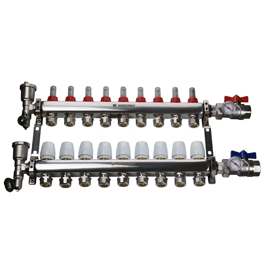 Колекторна система ISOLTUBEX INOX AISI-304 CO9 (1″ х 9)