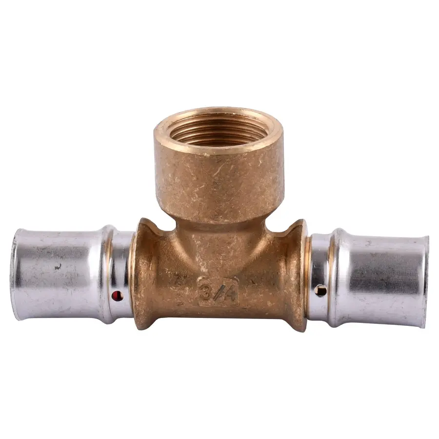 Тройник с внутренней резьбой пресс APE ITALY AP 132 20х3 / 4х20