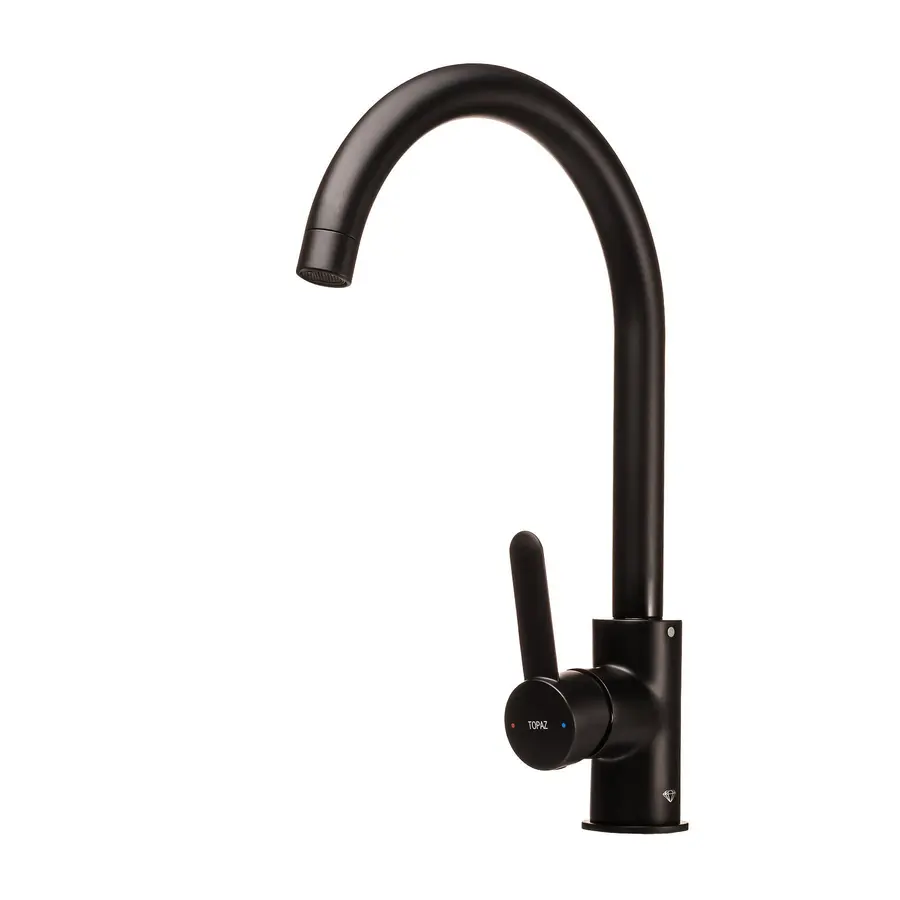 Смеситель для кухни TOPAZ CORSICA TC 8809-H48-BB (BL) черный