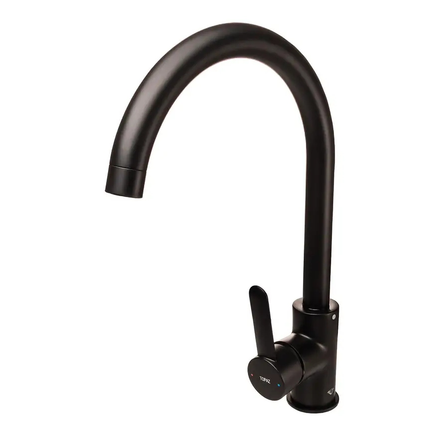 Смеситель для кухни TOPAZ CORSICA TC 8809-H48-BB (BL) черный