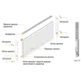 Радіатор сталевий панельний KALDE 11 низ 500х2100