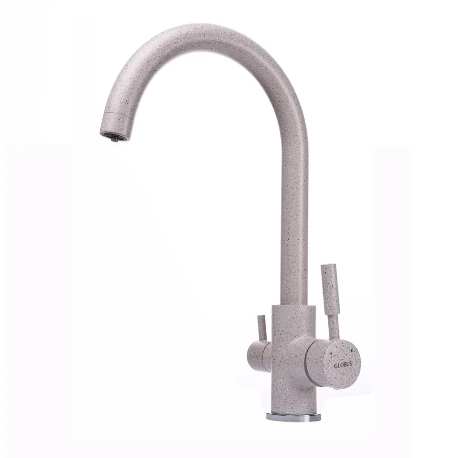 Змішувач для кухні під осмос Globus Lux GLLR-0333-5-TERRA