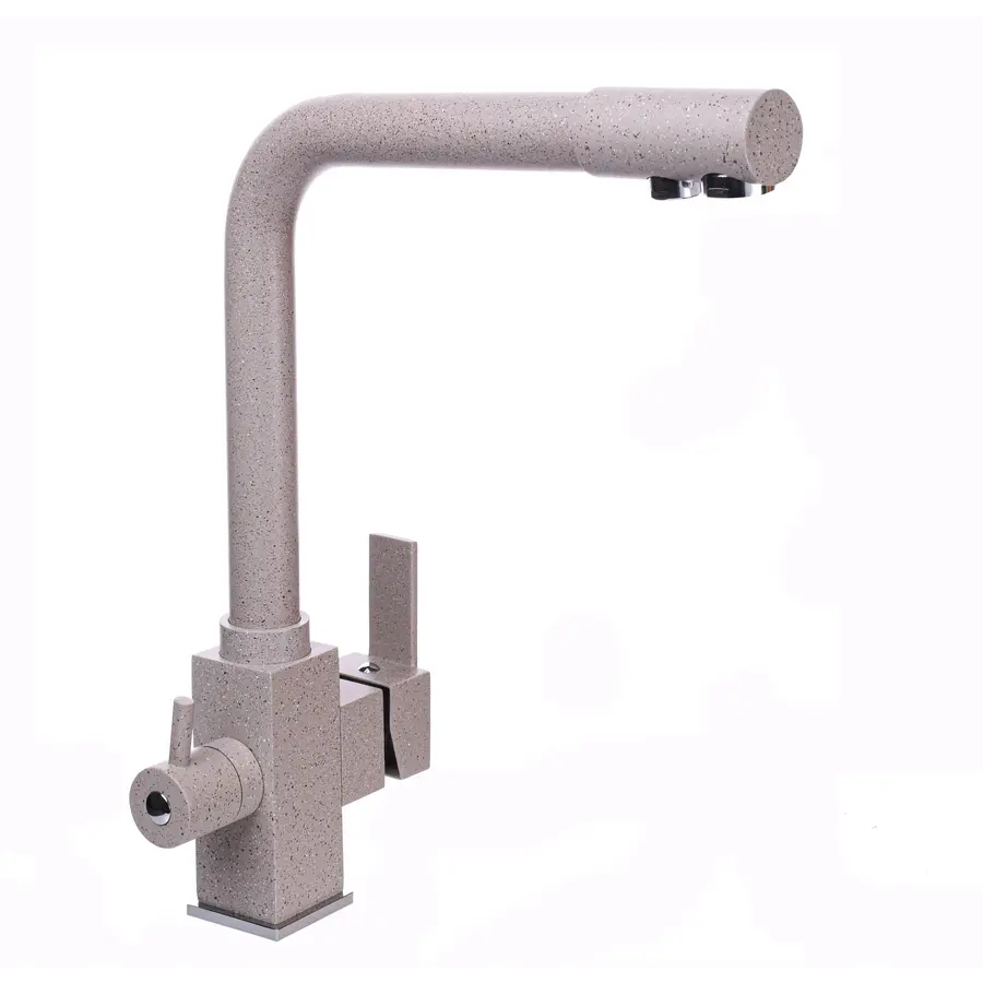 Змішувач для кухні під осмос Globus Lux LAZER GLLR-0100-5-TERRA