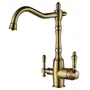 Смеситель для кухни под осмос Globus Lux GLLR-1000-9-BRONZE vintage
