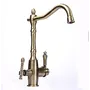 Смеситель для кухни под осмос Globus Lux GLLR-1000-9-BRONZE vintage