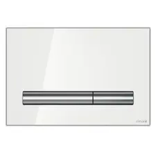 Кнопка змиву Cersanit PILOT біле скло