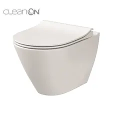 Унітаз підвісний Cersanit CITY OVAL NEW CLEAN ON (без сидіння)