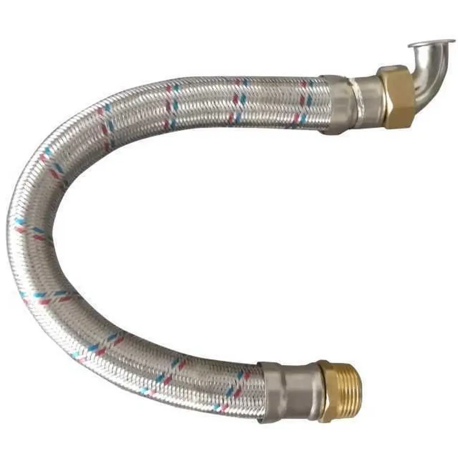 Шланг антивибрационный угловой SOLOMON 1 "ЗВ 1,0м. HS3001