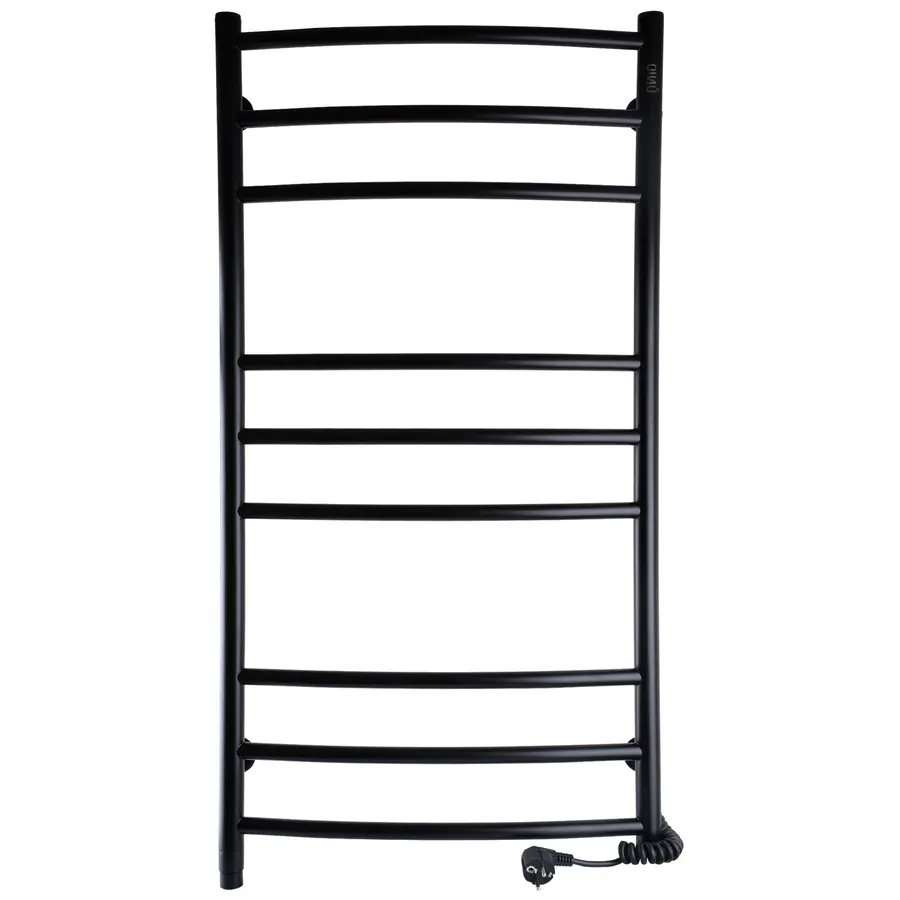 Полотенцесушитель UNIO LDE ER 1000-500-9 BLK Лесенка Дуга Элит электро черная