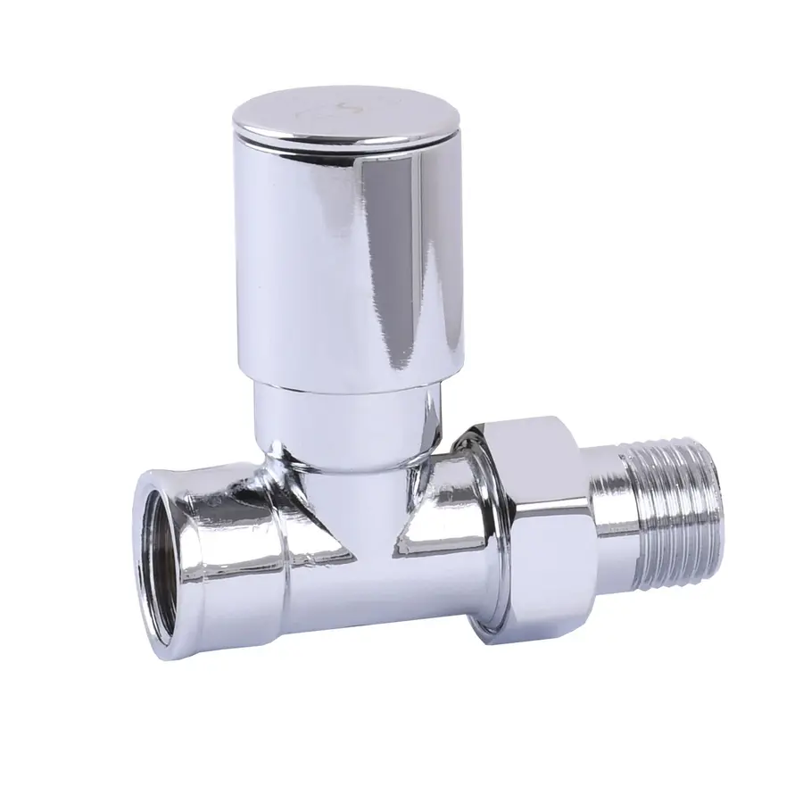 Кран вентильный прямой с американкой SOLOMON 1/2 "CHROM 1865 вент