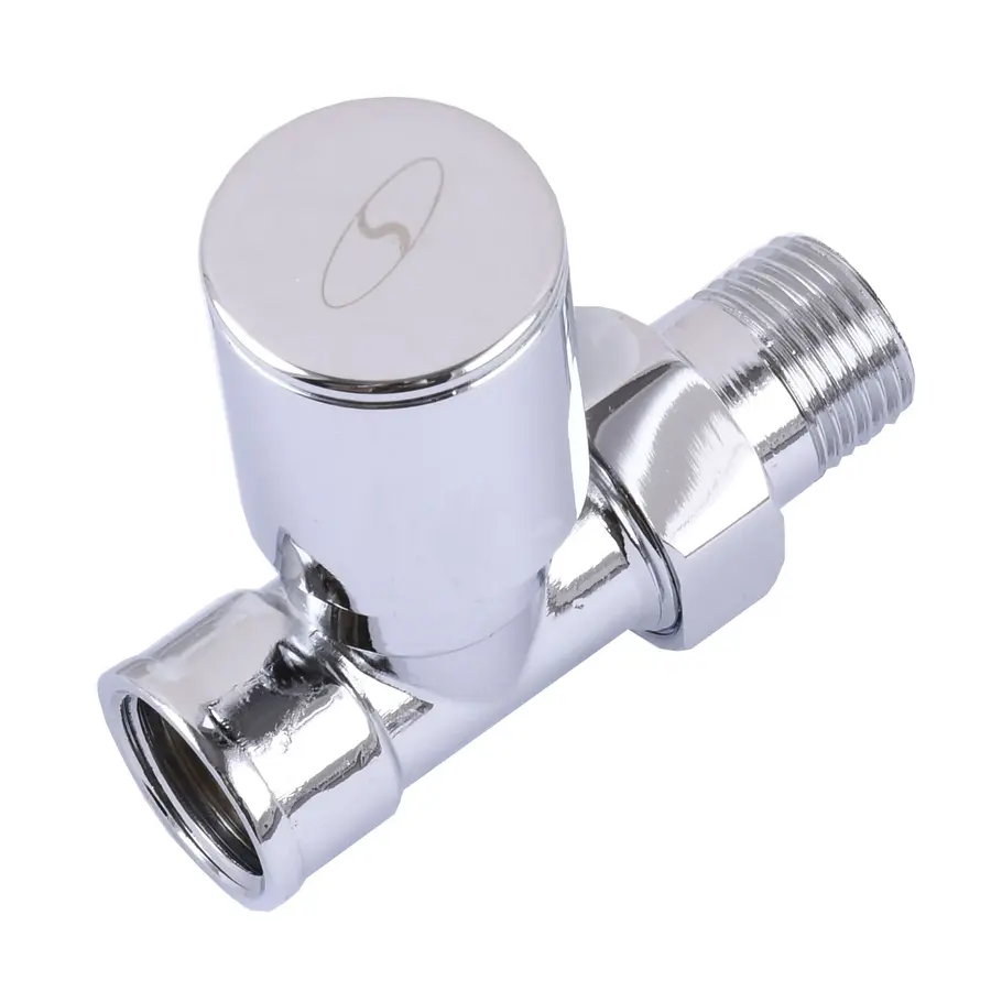 Кран вентильный прямой с американкой SOLOMON 1/2 "CHROM 1865 вент