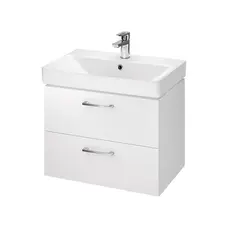 Шкафчик Cersanit CET В 387 LARA MILLE белый с умывальником MILLE SLIM 60