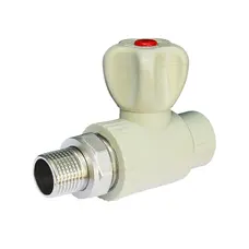 Кран радиаторный прямой Vsplast PPR ф20x1 / 2 "2025