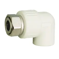 Кутник з накидною гайкою Vsplast PPR ф25х3/4″ ** 2019