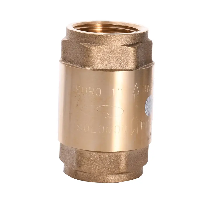 Клапан зворотного ходу води SOLOMON 1″ EUROPA 6026 лат. шток