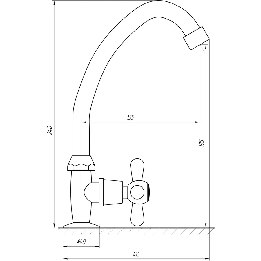Монокран EcoMix EGHI-1050CER На Гайці (10 шт. в коробке_цена за 1шт)