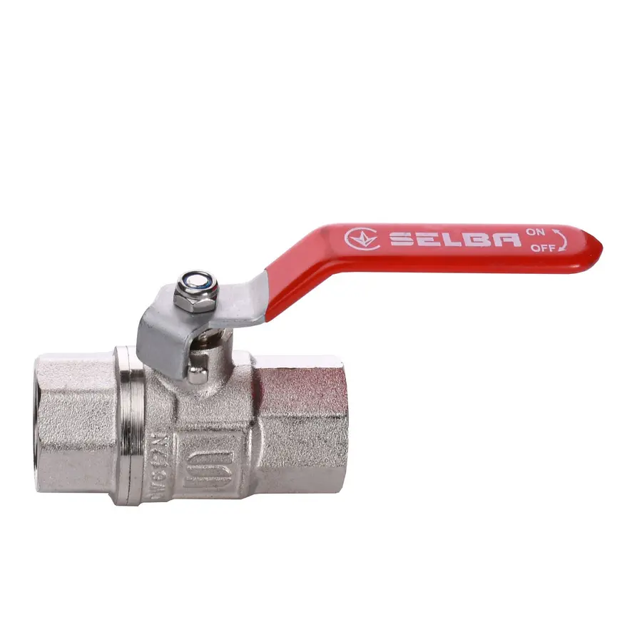 Кран шаровой прямой SELBA 3/4 "ВВ КР SL1506