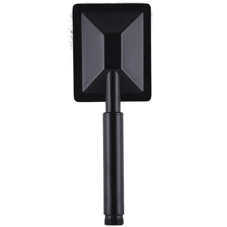 Душова лійка Globus Lux SUS-001Q-BB нержавійка квадратна, ЧОРНА