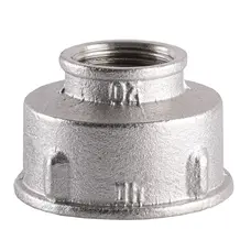 Муфта редукційна нікельована 1 1/2″ВР х 3/4″ВР ливарна А0310А(нк) VA