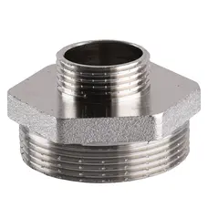 Ніпель редукційний нікельований 2″ЗР х 1″ЗР штампований А0543А(нк) VA Ніпель редукційний нікельований 2″ЗР х 1″ЗР штампований А0543А(нк) VA