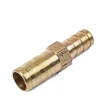 Трубка з'єднувальна пряма редукційна латунна 10мм х 6мм ливарна 1648Б