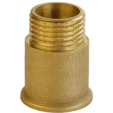Подовжувач латунний 1/2″ х 15мм штампований з буртом А3502А