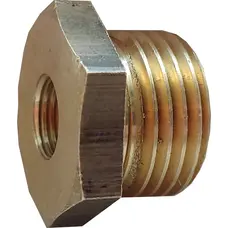 Футорка для датчика температури латунна 1/2″ЗР х М10 штампована А0701А